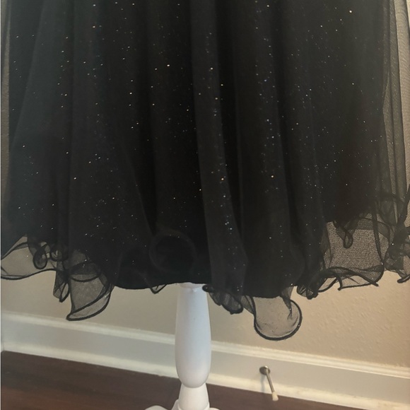 Glitter sparkle dress strapless - Picture 7 of 8